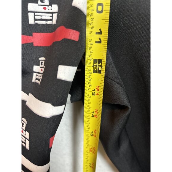 Disney Park Star Wars R2-D2 Artoo -Detoo Black Workout pant size large - Picture 5 of 9